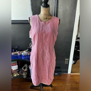 Vintage gingham dress